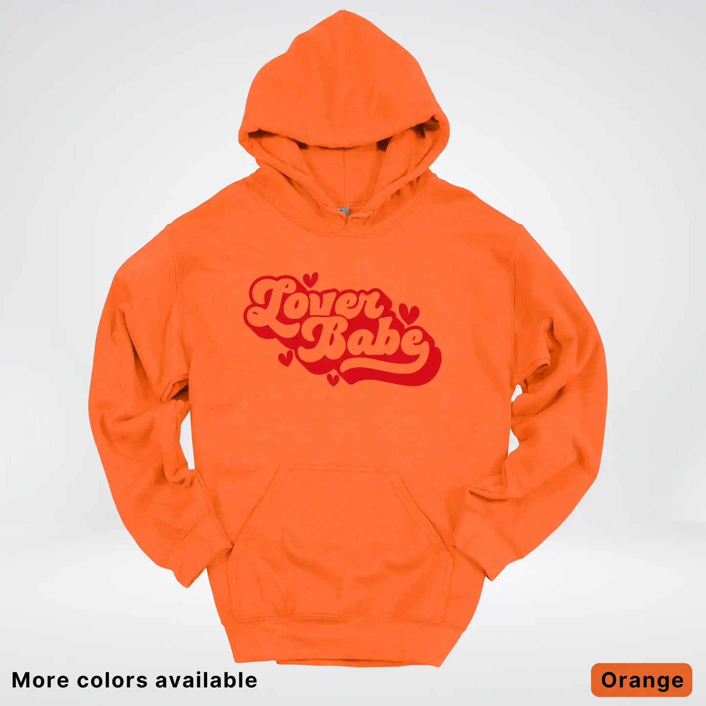 Lover Babe - Red Design - Hoodie