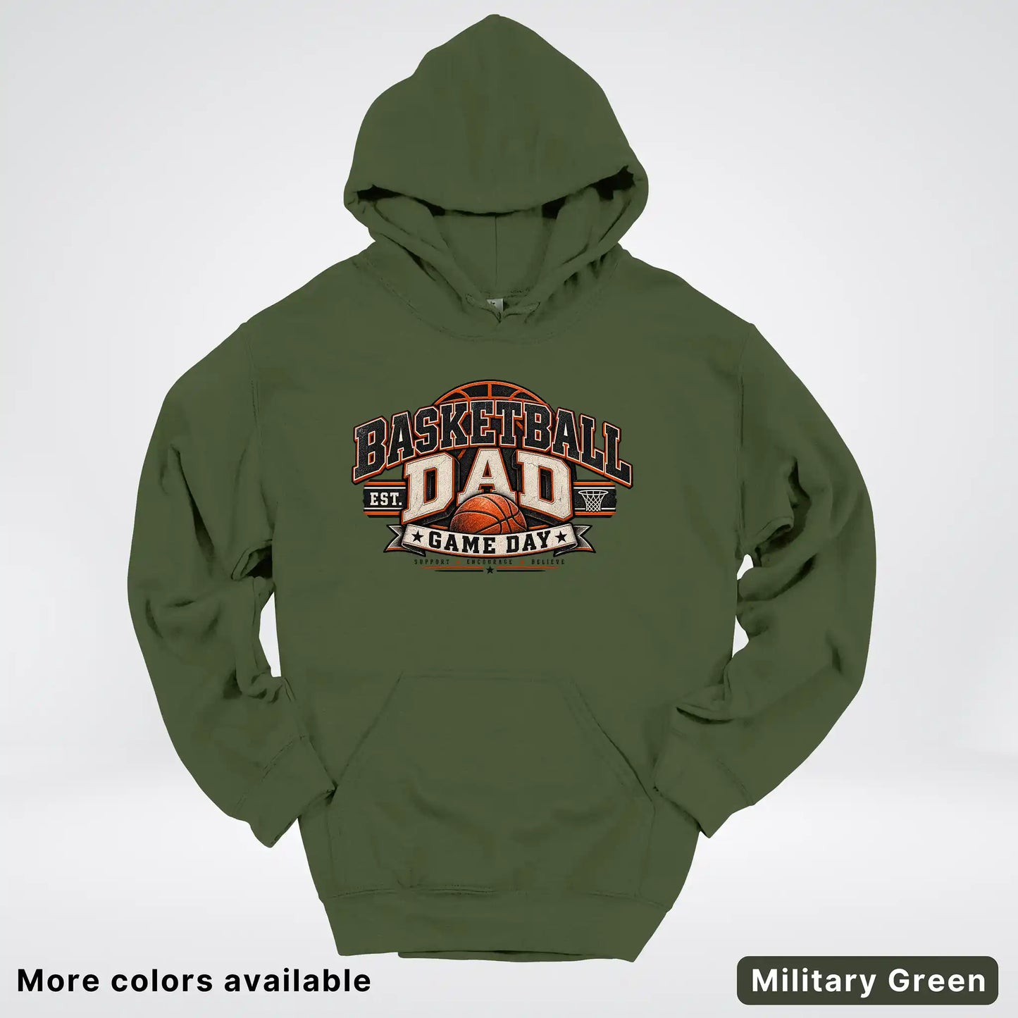 Basketball Dad – Game Day Hoodie
