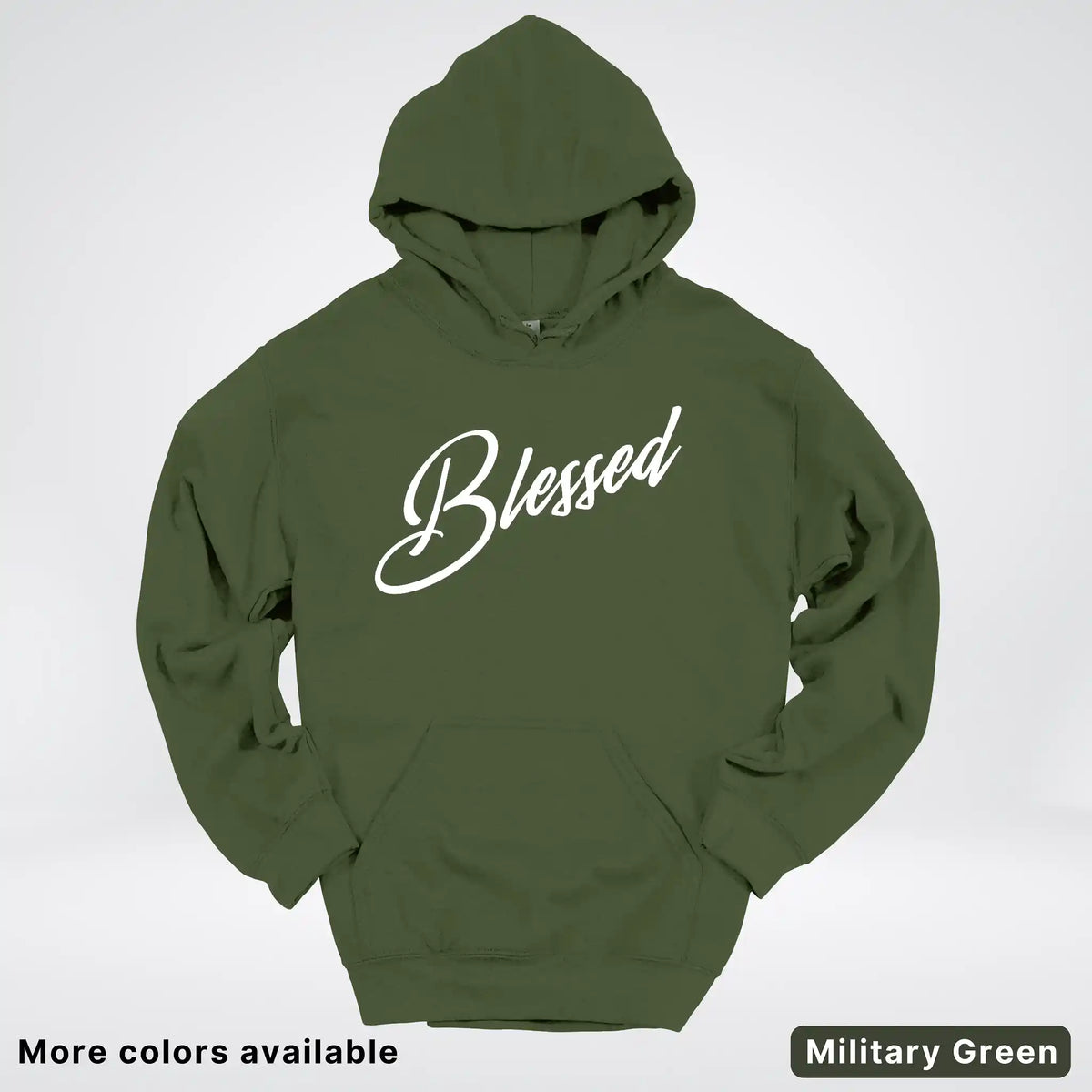Blessed Script Hoodie