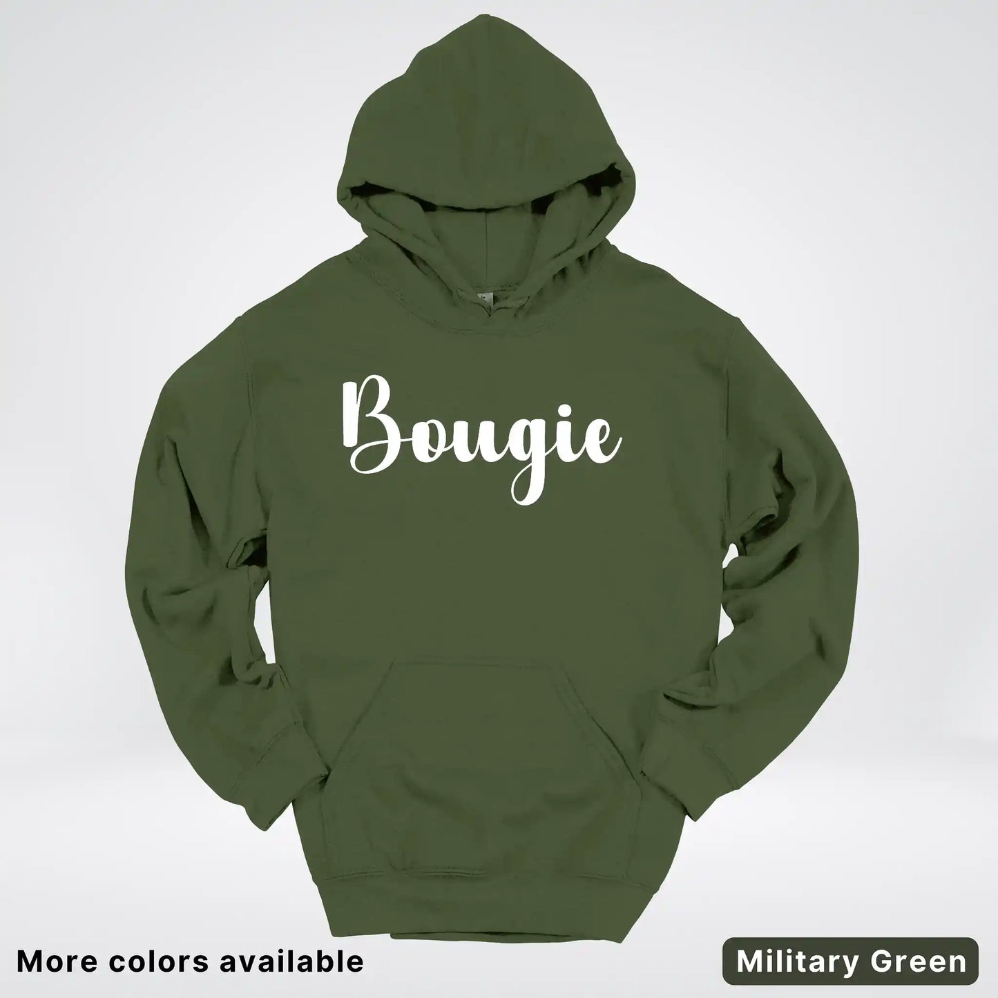 Bougie - White Design - Hoodie