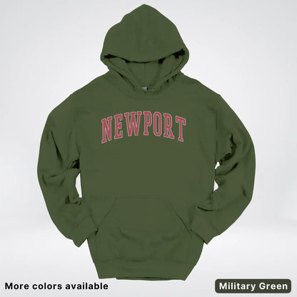 Newport Destination - Red Design - Hoodie