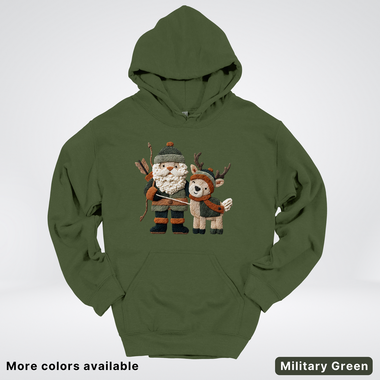 Hook Yard Faux Woodland Christmas Duo - Hoodie