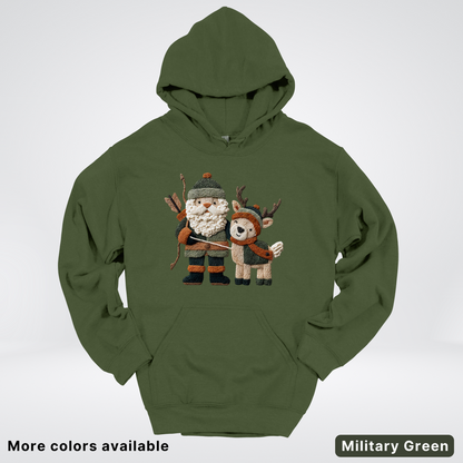 Hook Yard Faux Woodland Christmas Duo - Hoodie