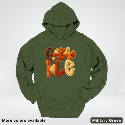 Gobble Crochet Turkey - Hoodie