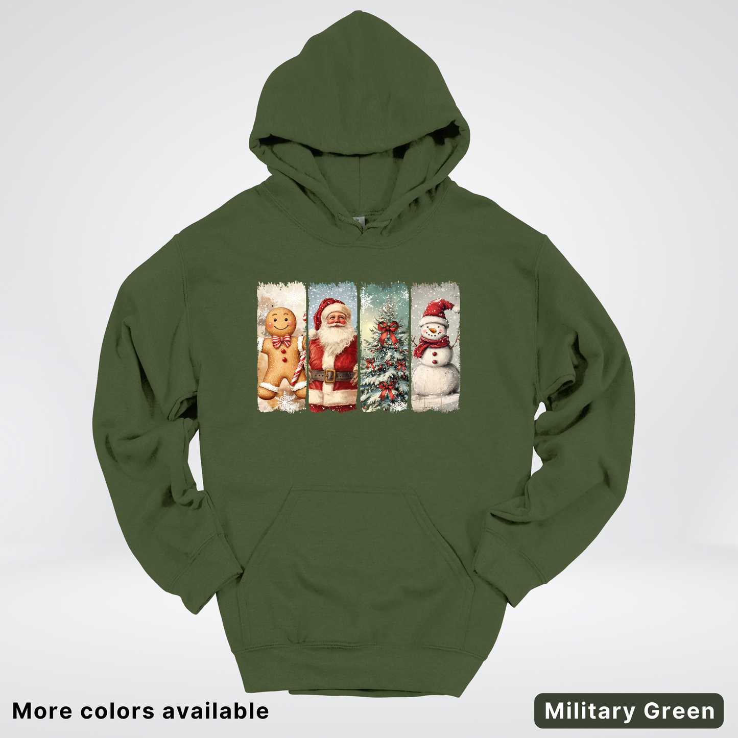 Vintage Christmas Quartet - Hoodie