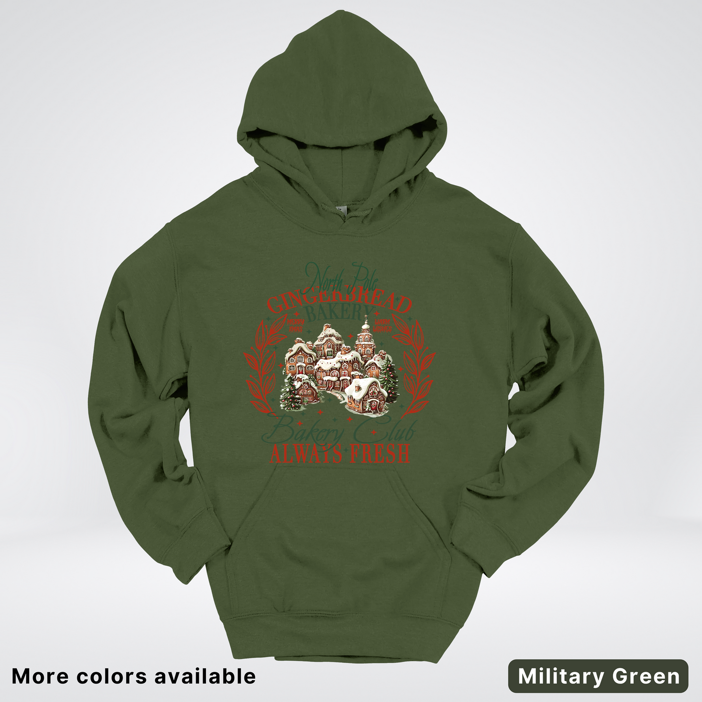 North Pole Gingerbread Bakery  Club Always Fresh - Hoodie