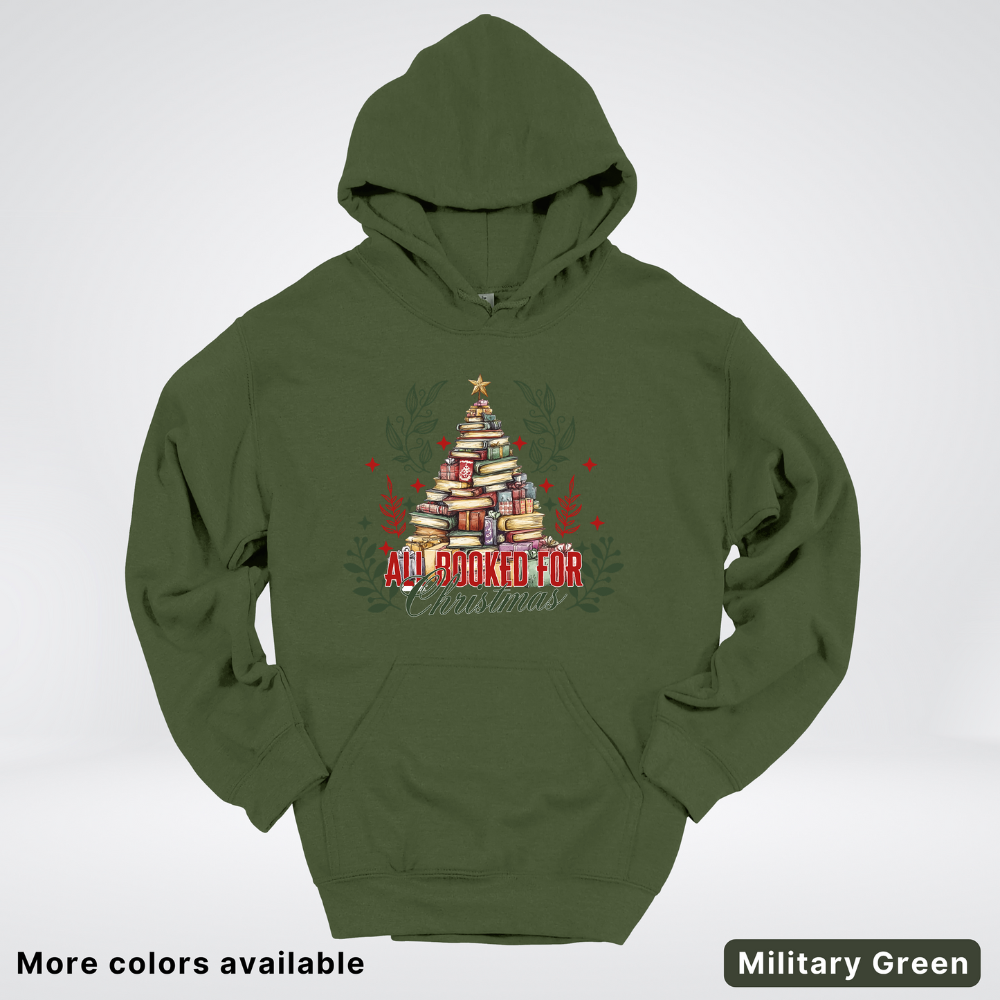 All Booked For Christmas - Hoodie