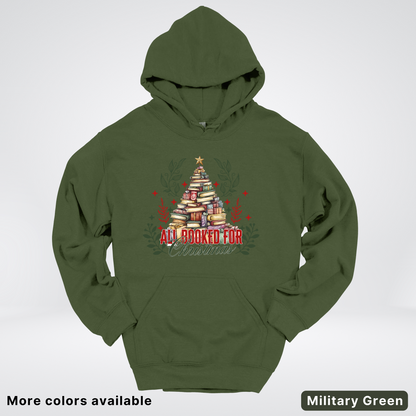 All Booked For Christmas - Hoodie