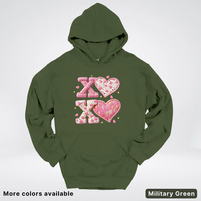 XOXO Hook Yard Faux - Hoodie