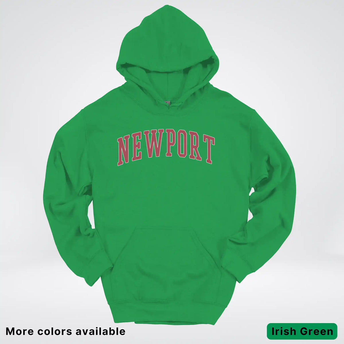 Newport Destination - Red Design - Hoodie