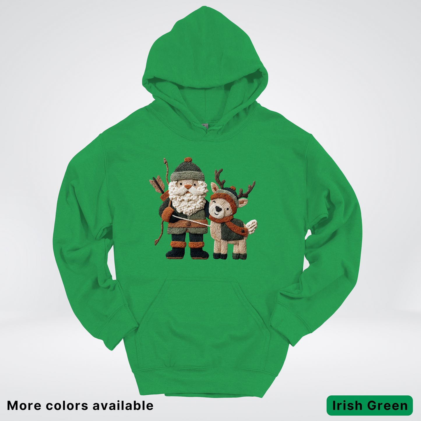 Hook Yard Faux Woodland Christmas Duo - Hoodie