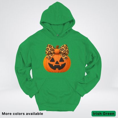 Coquette Crochet Pumpkin - Hoodie