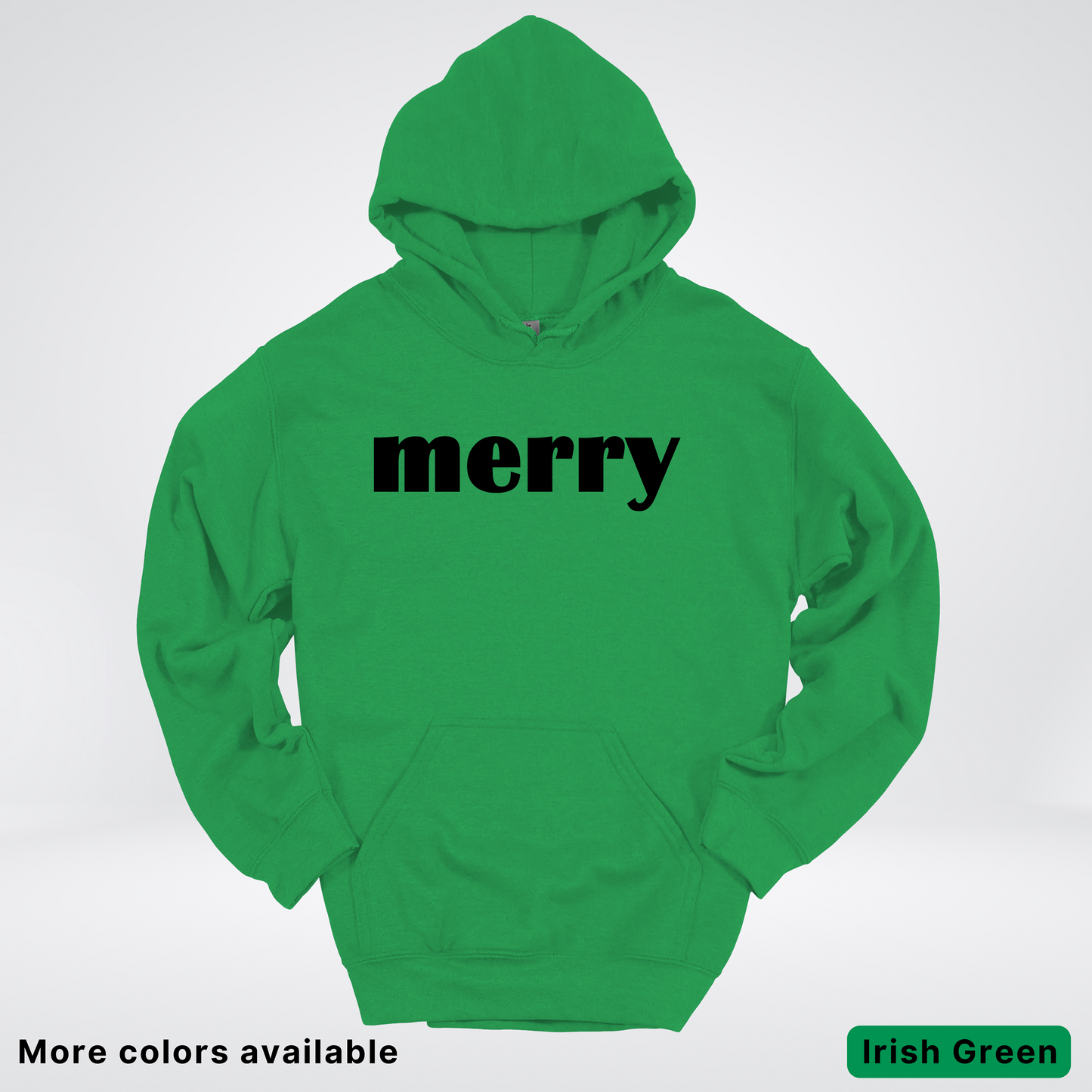 Merry - Black Design - Hoodie