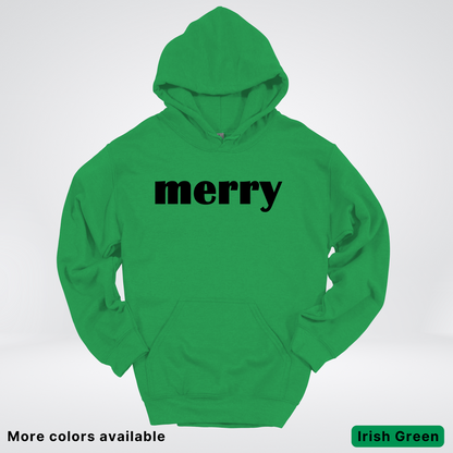 Merry - Black Design - Hoodie