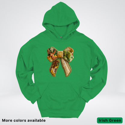 Forest Berry Bow Hook Yard Faux Look - Hoodie