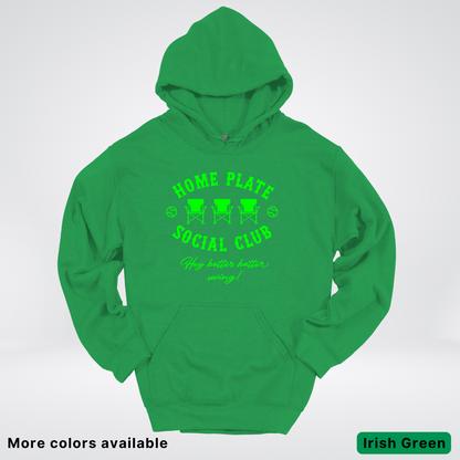 Home Plate Social Club – Green Design - Hoodie