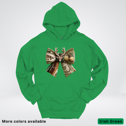Hook Yard Faux Rustic Antler Bow - Hoodie