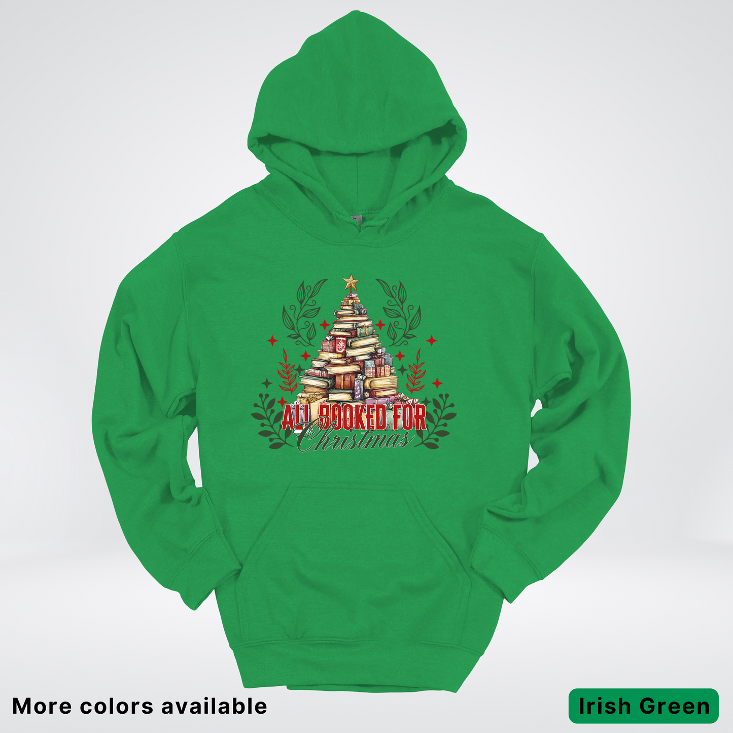 All Booked For Christmas - Hoodie