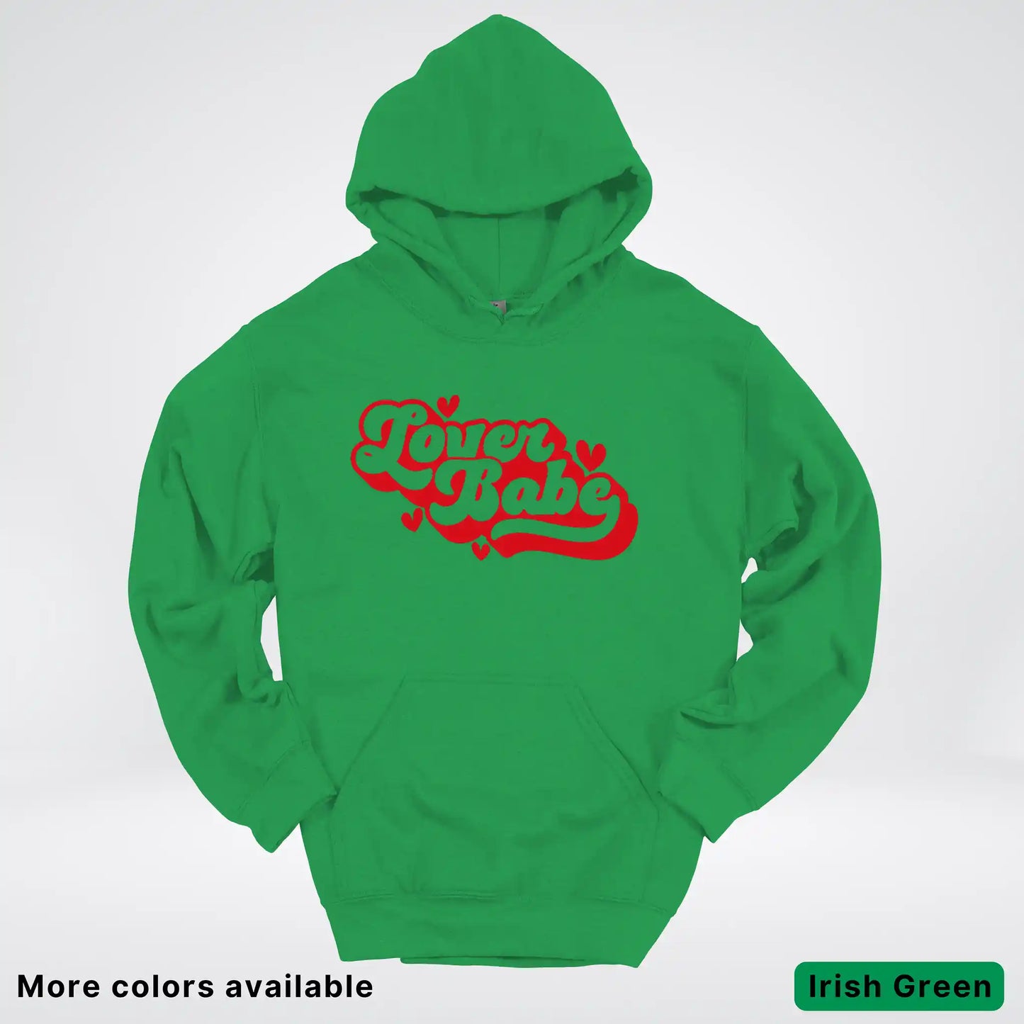Lover Babe - Red Design - Hoodie