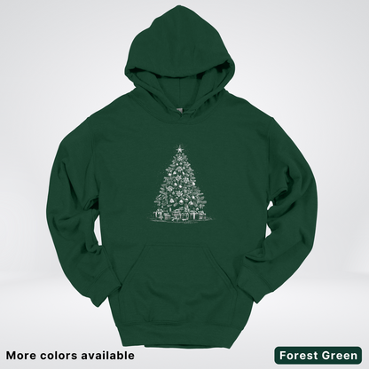 Classic Christmas Tree with Gifts - Hoodie