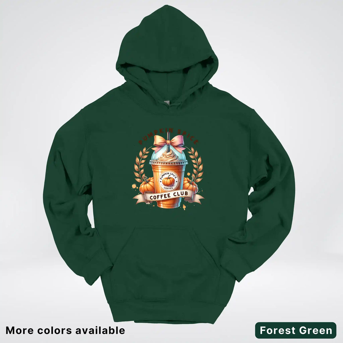 Pumpkin Spice Coffee Club Hoodie
