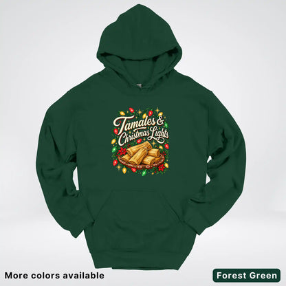 Tamales & Christmas Lights Hoodie