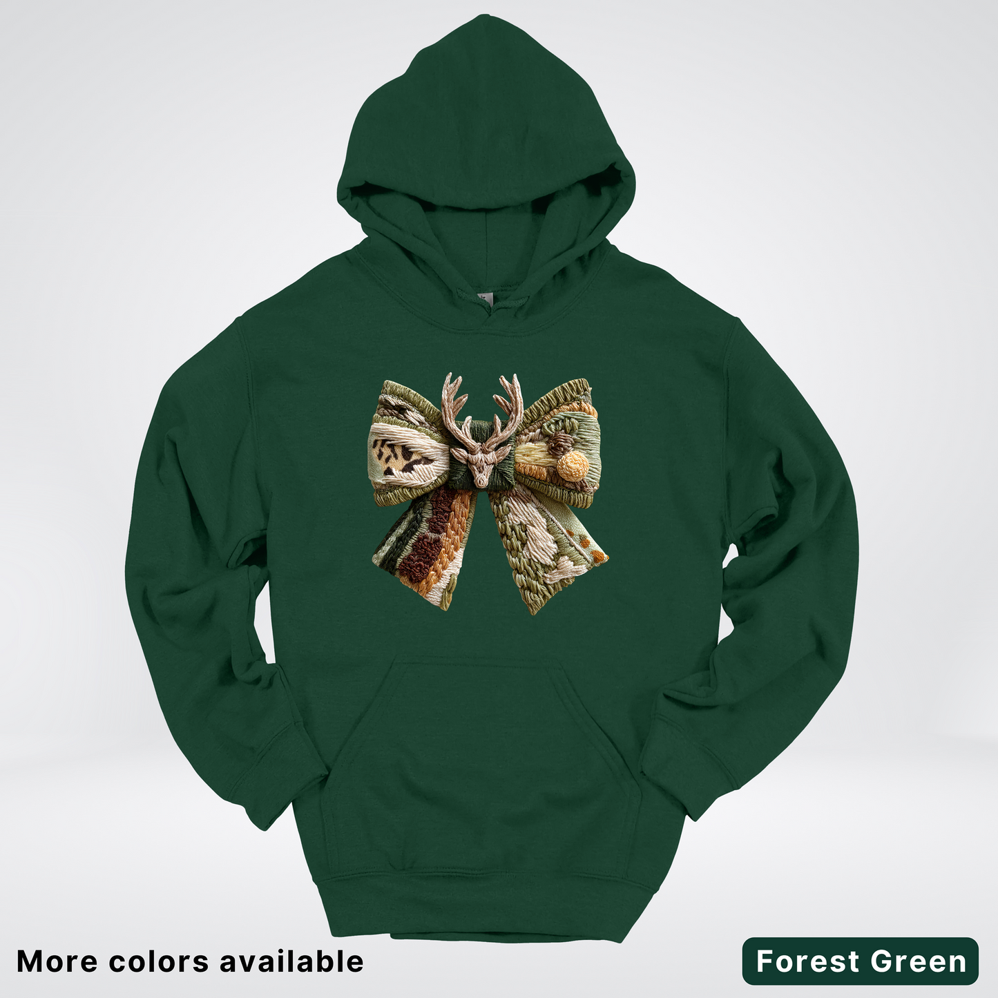 Hook Yard Faux Rustic Antler Bow - Hoodie