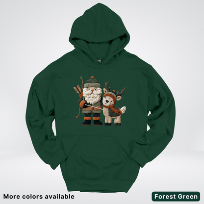 Hook Yard Faux Woodland Christmas Duo - Hoodie