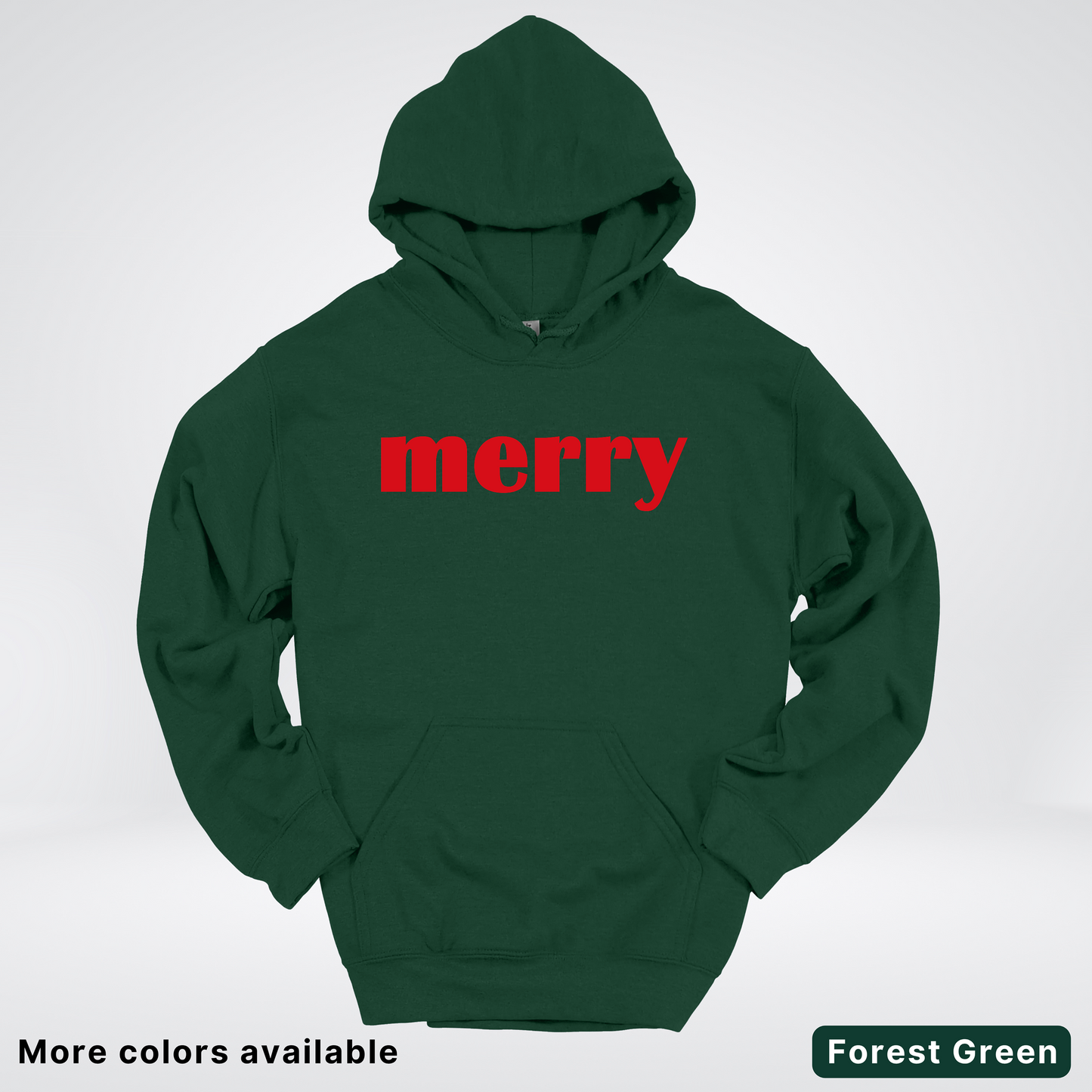 Merry - Red Design - Hoodie