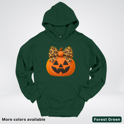 Coquette Crochet Pumpkin - Hoodie