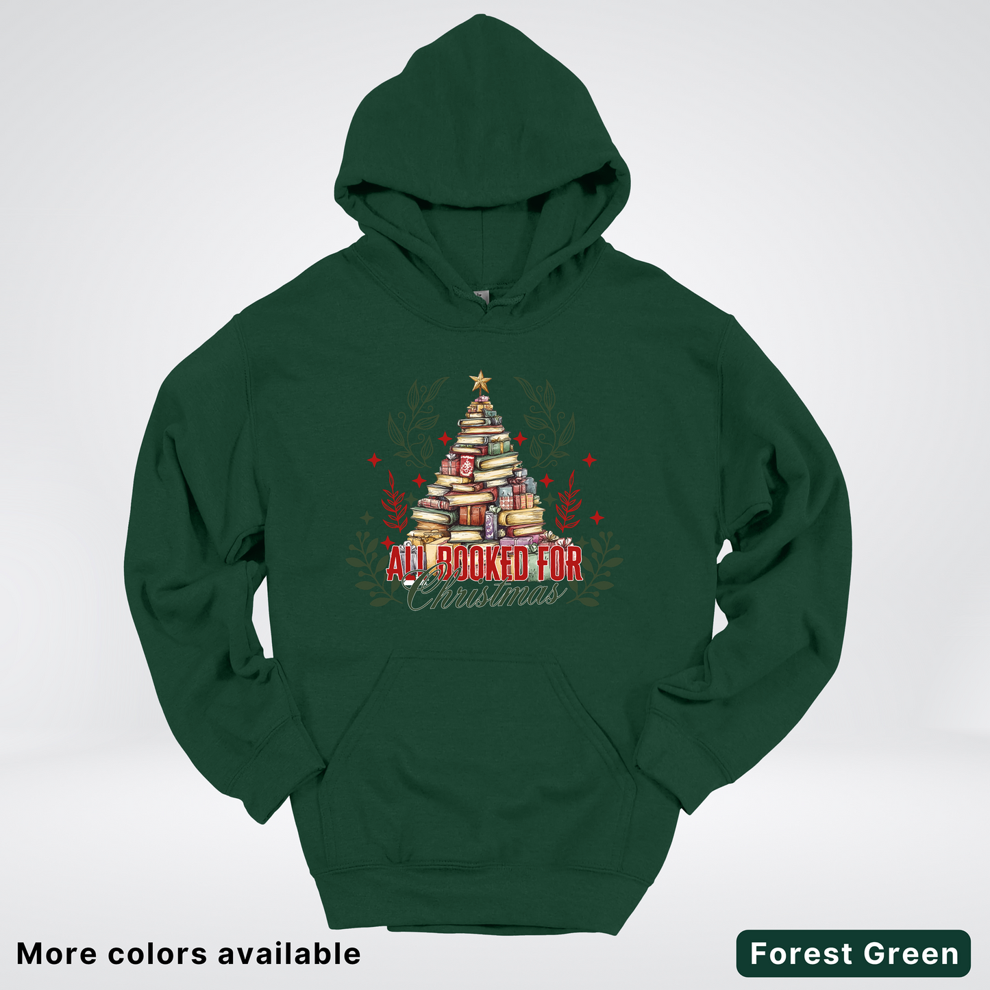 All Booked For Christmas - Hoodie