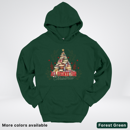 All Booked For Christmas - Hoodie