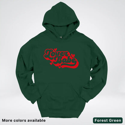 Lover Babe - Red Design - Hoodie