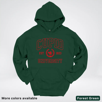 Cupid University Est 1823 - Red Design - Hoodie