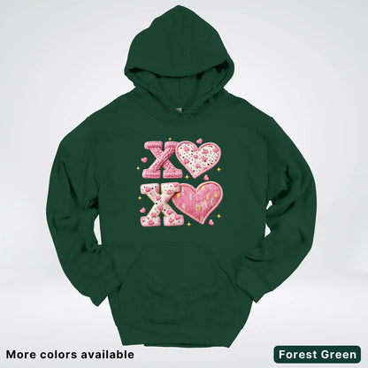 XOXO Hook Yard Faux - Hoodie