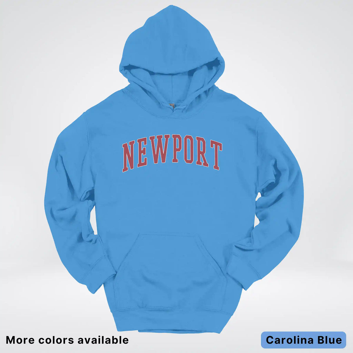 Newport Destination - Red Design - Hoodie