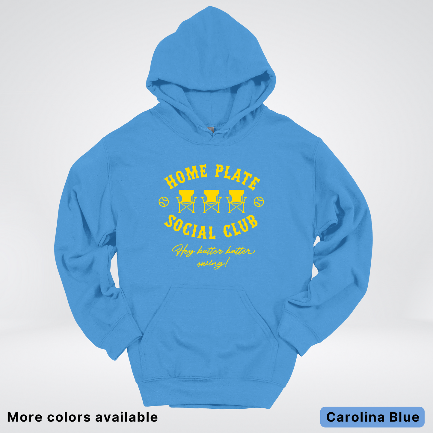 Home Plate Social Club – Gold Design - Hoodie