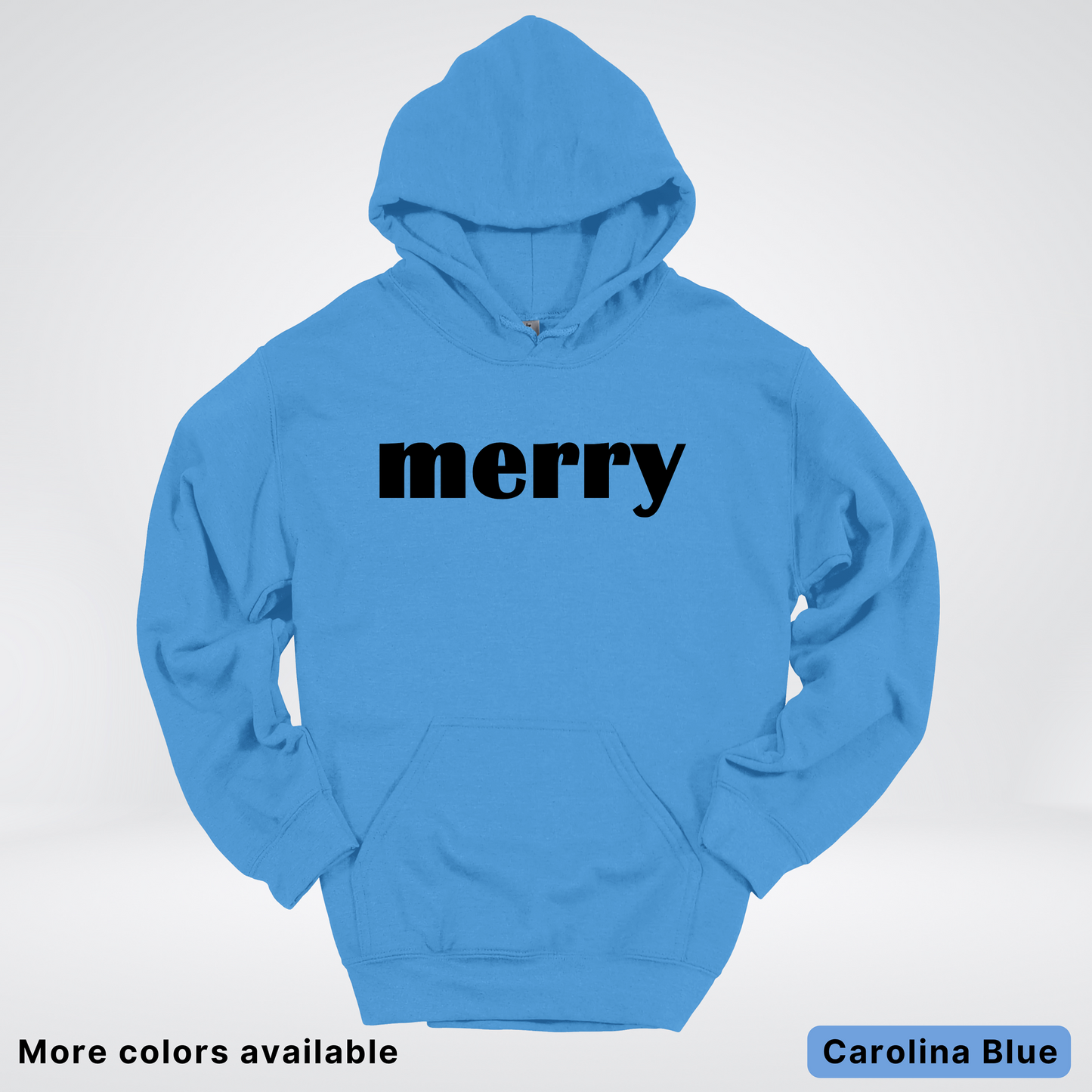 Merry - Black Design - Hoodie
