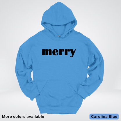 Merry - Black Design - Hoodie