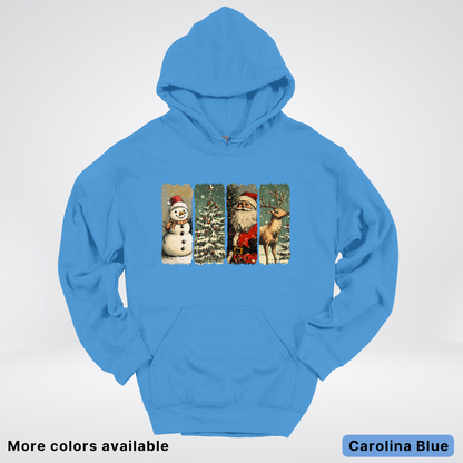 Classic Christmas Strip Art - Hoodie