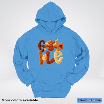 Gobble Crochet Turkey - Hoodie