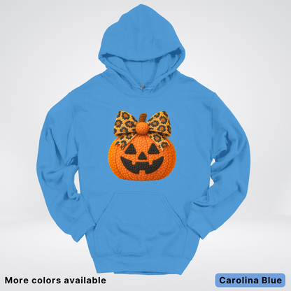 Coquette Crochet Pumpkin - Hoodie
