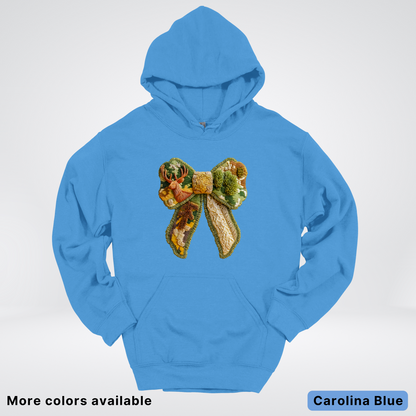 Forest Berry Bow Hook Yard Faux Look - Hoodie