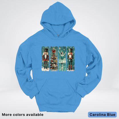Vintage Nutcracker Ballet Panel - Hoodie