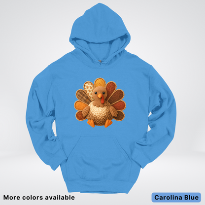 Turkey Crochet Thanksgiving Fall - Hoodie