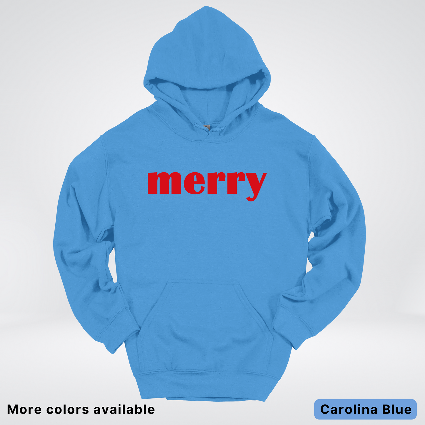 Merry - Red Design - Hoodie
