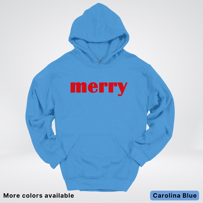 Merry - Red Design - Hoodie