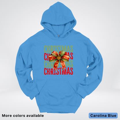 Christmas Star Bow - Hoodie