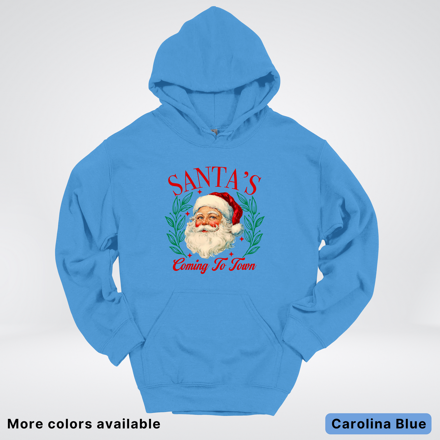 Santa's Coming To Town Hoodie - Hoodie