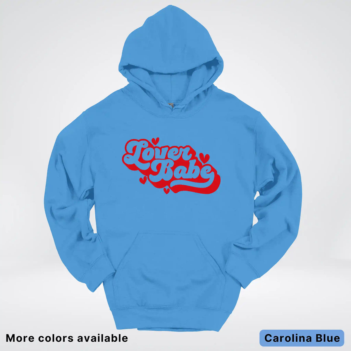 Lover Babe - Red Design - Hoodie